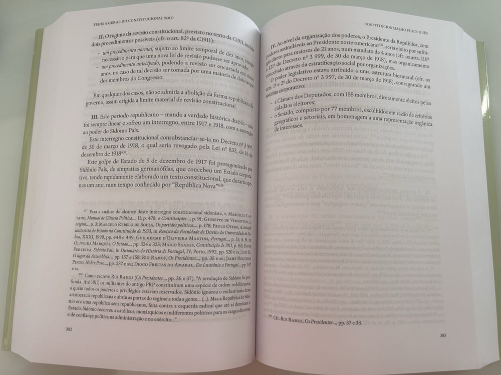 Manual de Direito Constitucional I e II