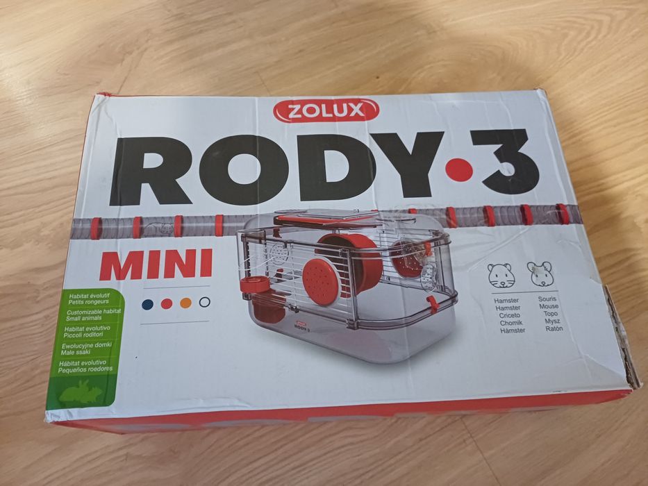 Klatka Rody 3 mini dla chomika, myszy