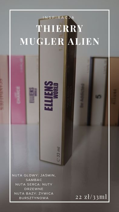 Perfumetka Elliens World inspiracja Thierry Mugler Alien