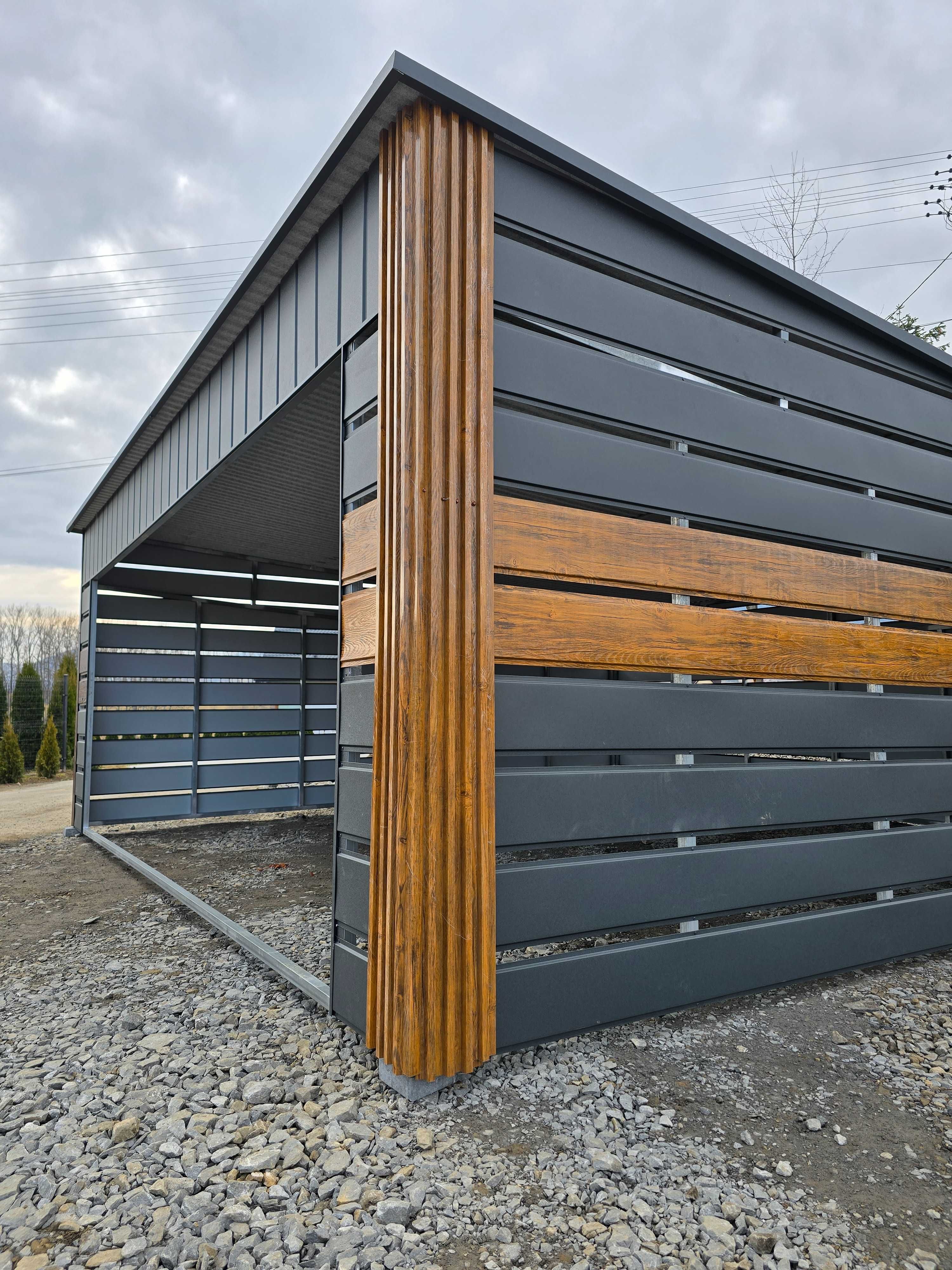 Wiata CARPORT nowoczesne Zadaszenie na samochody