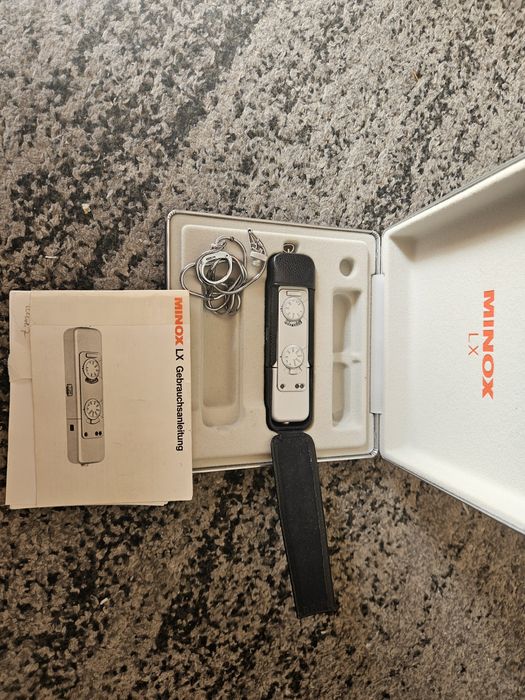 Aparat Minox LX szpiegowski