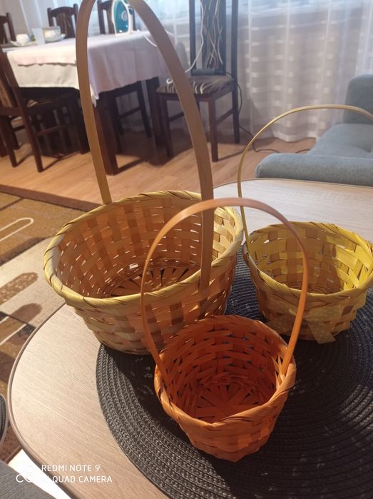 Zestaw 3 koszyczków