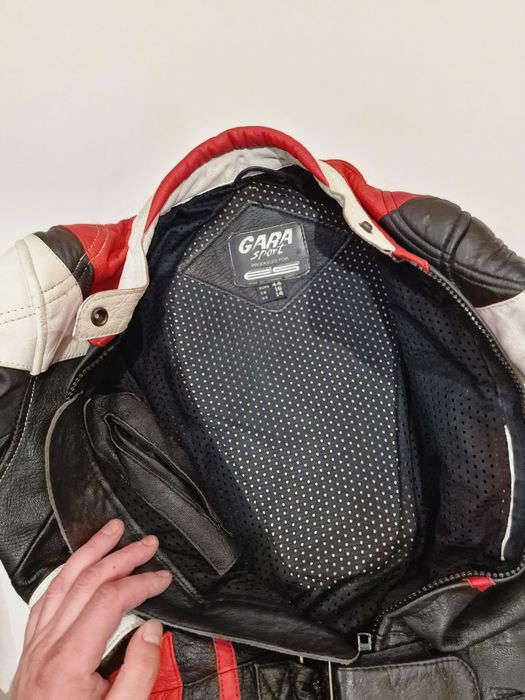 Kombinezon Gara sport motocyklowa skóra roz,44/S,M,46 kurtka spodnie