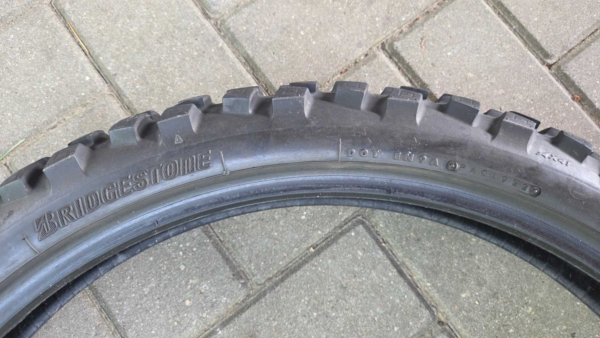 BRIDGESTONE AX41 Adventurecross 90/90-21 + 150/70B18 używane 2022