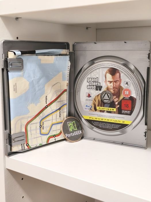 GTA IV - PS3 (incluí mapa)