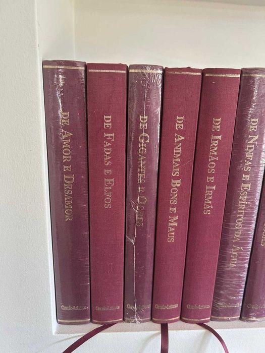 coleção biblioteca de tesouros contos de encantar