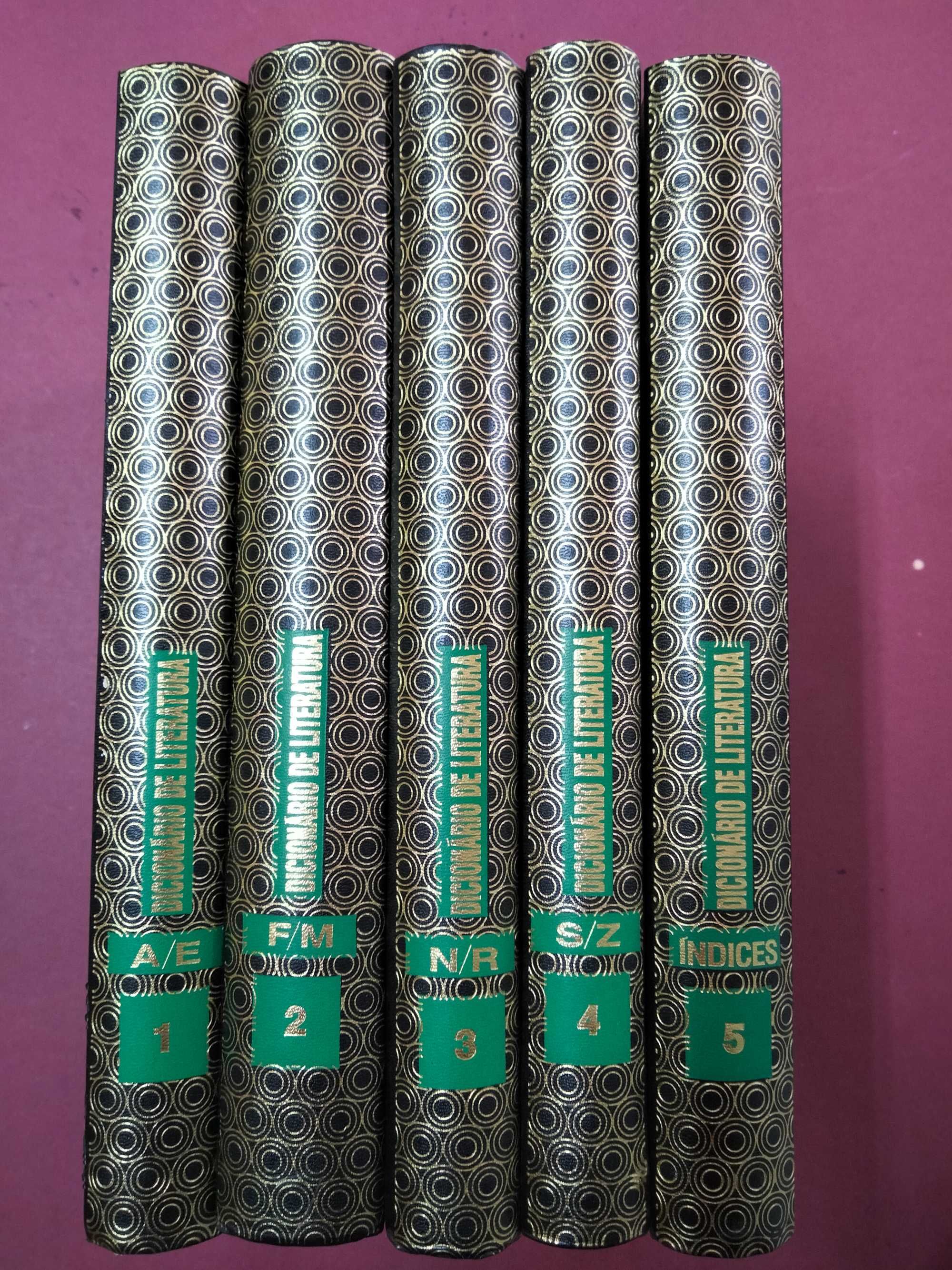 Dicionário de Literatura (5 Volumes) - Jacinto do Prado Coelho