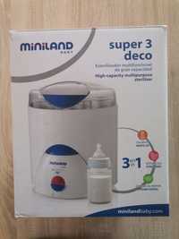 Miniland baby Podgrzewacz/Sterylizator 3w1 super 3 deco