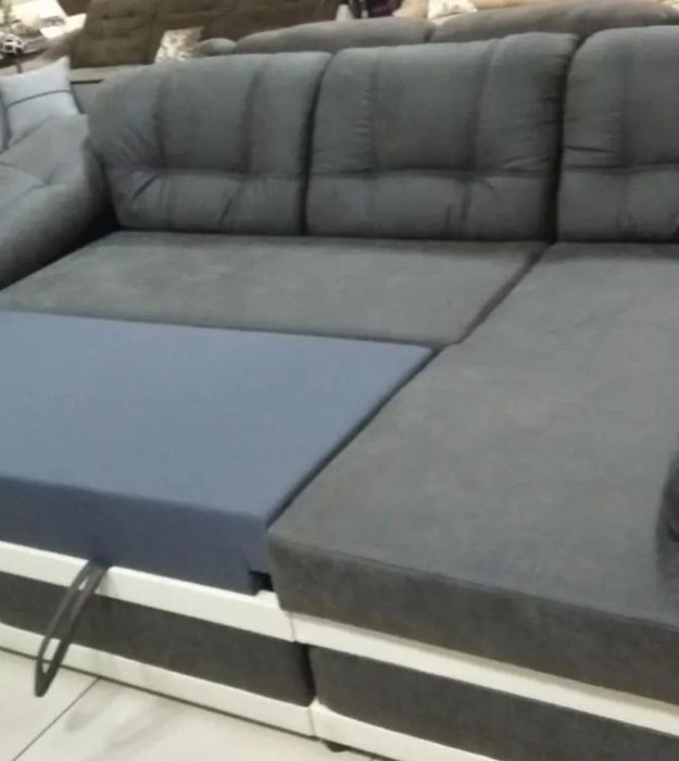 Диван Барон Серый в Новом состоянии