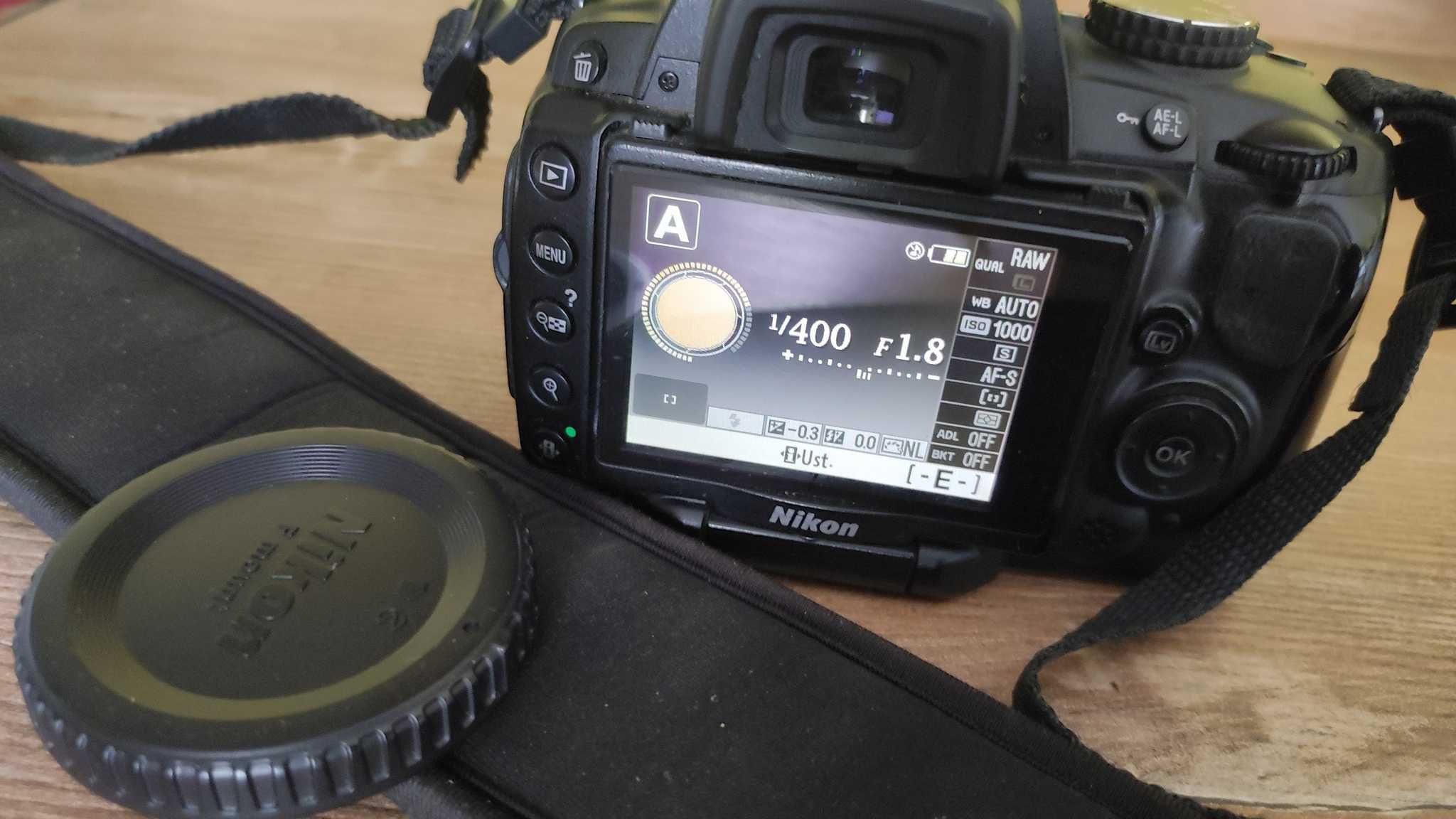 Nikon D5000  rekordzista, świetny stan! Kolekcjonerski.