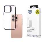 Etui 3mk Satin Armor Case+ Purple na Apple iPhone 16 Pro - przezroczys