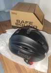 Kask rowerowy  Bluetooth 4.1 LED Czarny