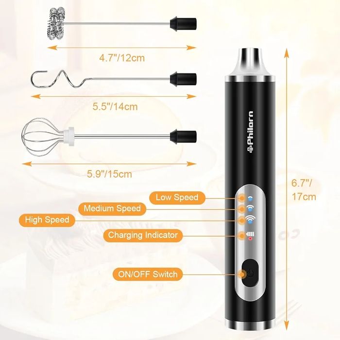 Електричний спінювач молока Philorn P165