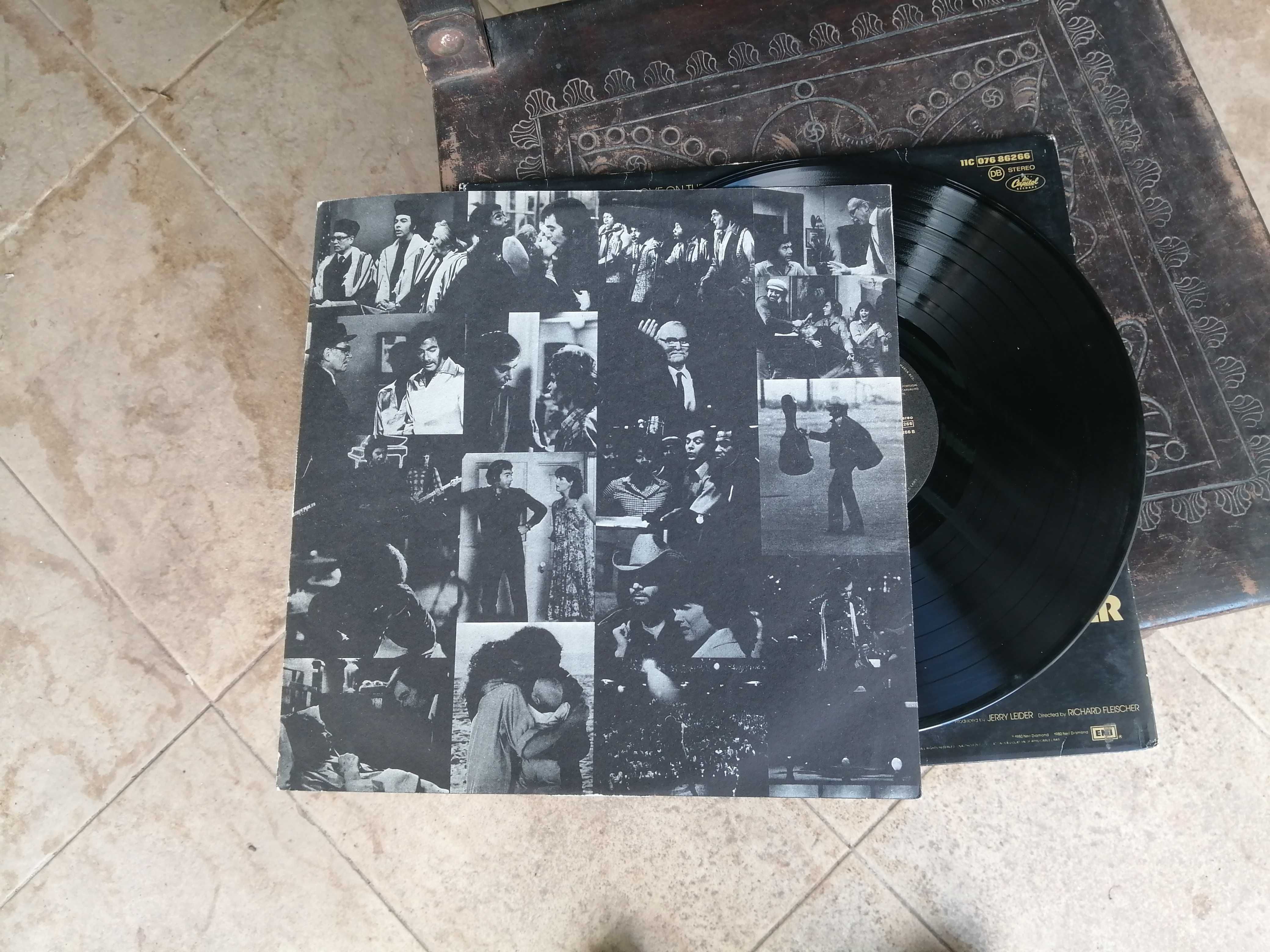 lp , vinil , neil diamond , the jazz singer 1980