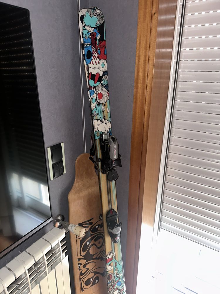 Jib Rocker Ski K2 169cm em bom estado (com fixaçoes)