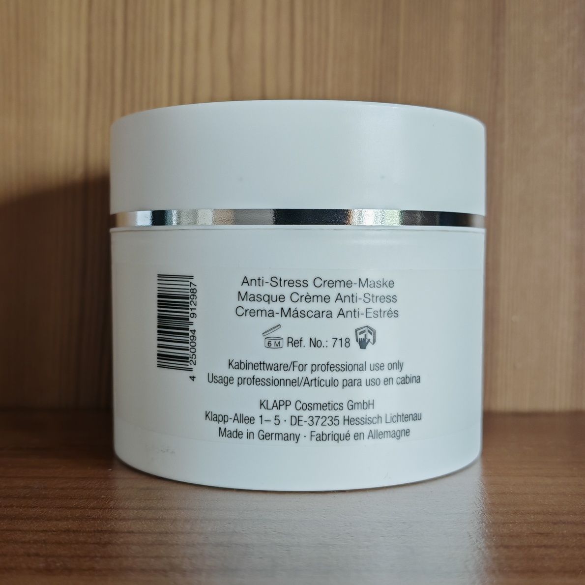 Kremowa maska nawilżająca Klapp  IMMUN 250 ml Professional