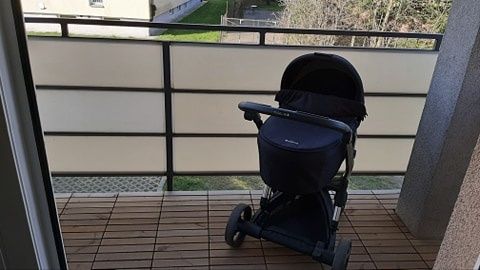 Wózek 2 w 1 IBEBE głęboki i spacerówka
