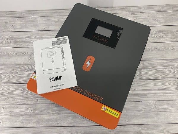 Гібридний інвертор powmr 6.2 кВт 48 в , зелений тариф