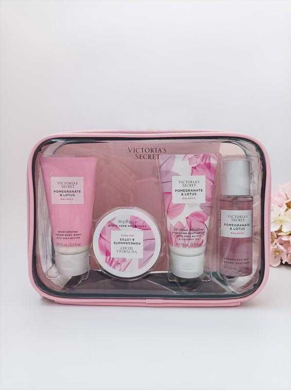 Набір Victoria's Secret Pomegranate & Lotus косметичка Вікторія Сікрет