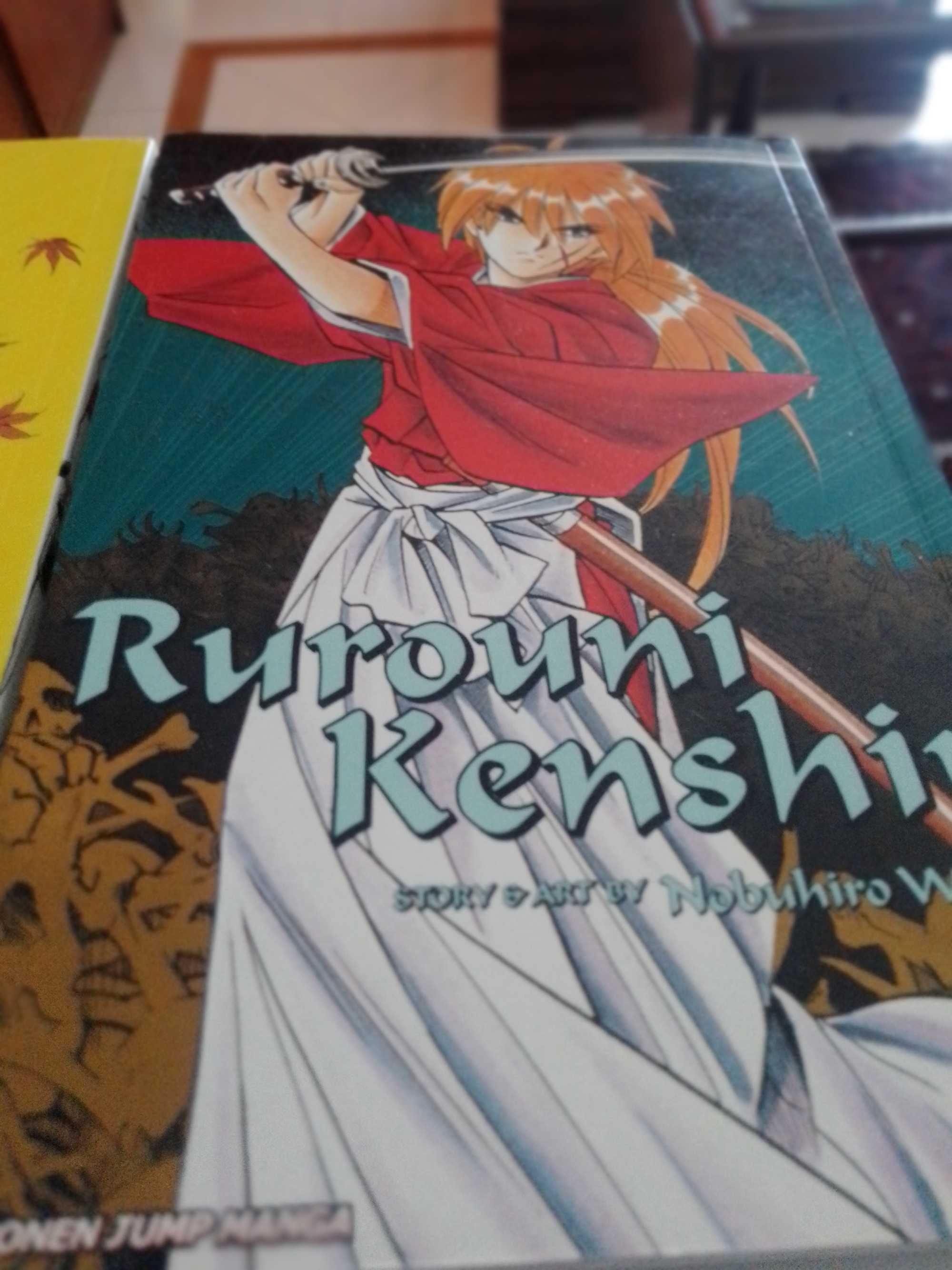 coleção de manga Rurouni Kenshik