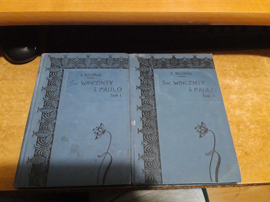 Św.Wincenty a'Paulo.T.1-2 -E .Bougaud- W-wa1913 opr.wyd.