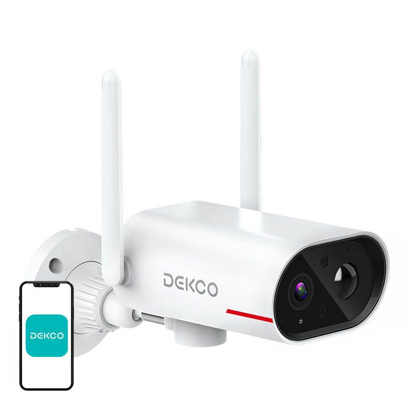 Kamera Zewnętrzna Wifi Z Panelem Solarnym Dekco Dc8L 3Mp
