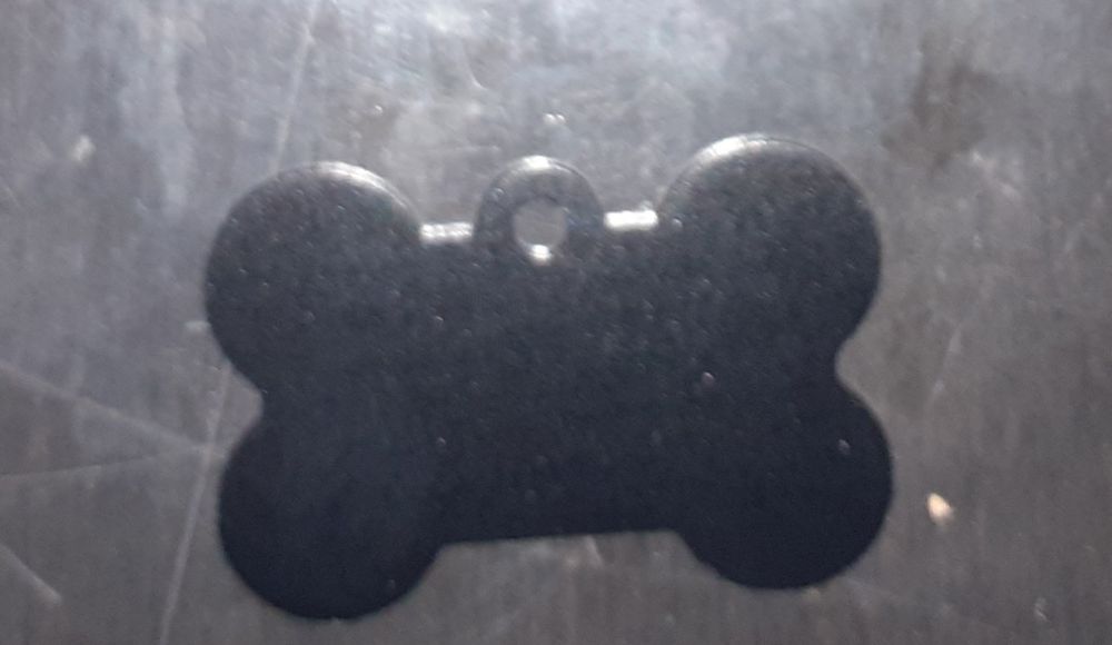 Chapa de alumínio para cão