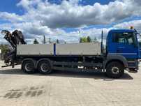 MAN TGS 26.400 6x4 BL  salon PL / pierwszy właściciel / HIAB 244 / zestaw z przyczepą