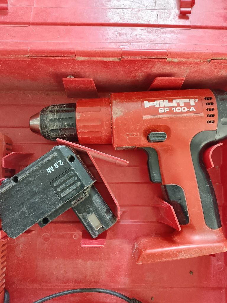 Wkrętarka Hilti SF 100 - A + bateria + walizka + ładowarka, nie Makita