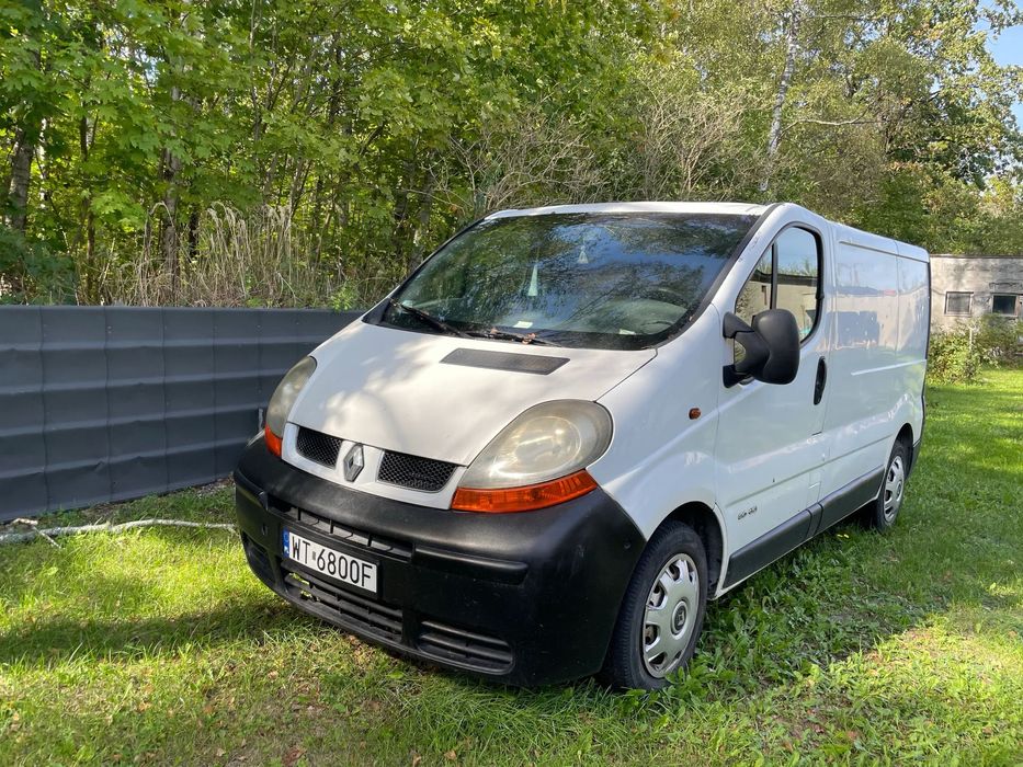 Renault Trafic  Renault Trafic 1.9 dCi - 2002 rok - uszkodzony silnik