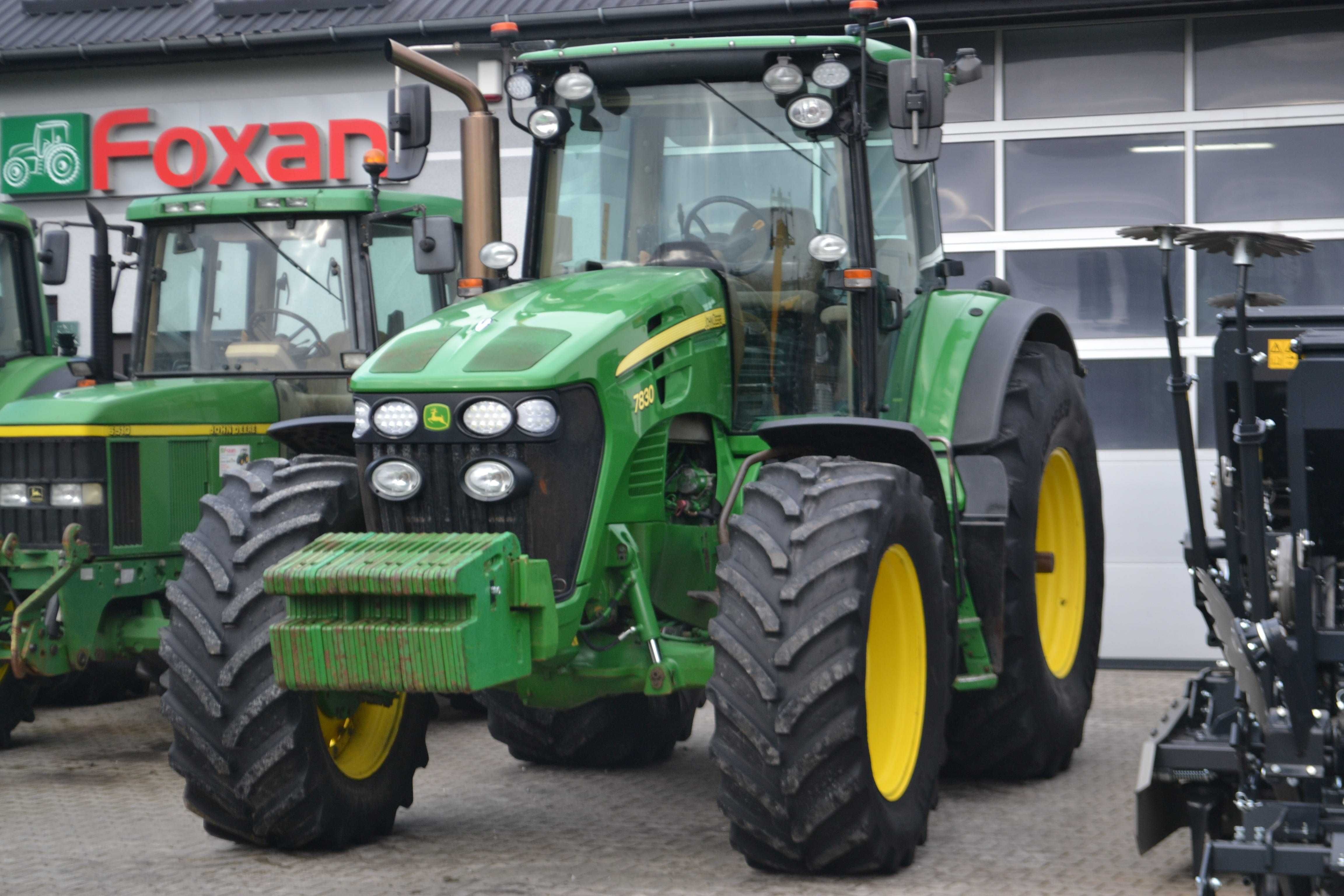 John Deere 7830 PQ Pneumat 6807mtg 50km/h Elegancki Także 7820 i 7230