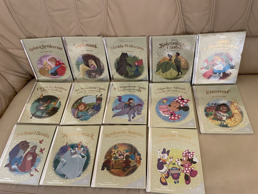 Nowe Złota kolekcja bajek Disney książki Bambi Merida Potwory bajeczki