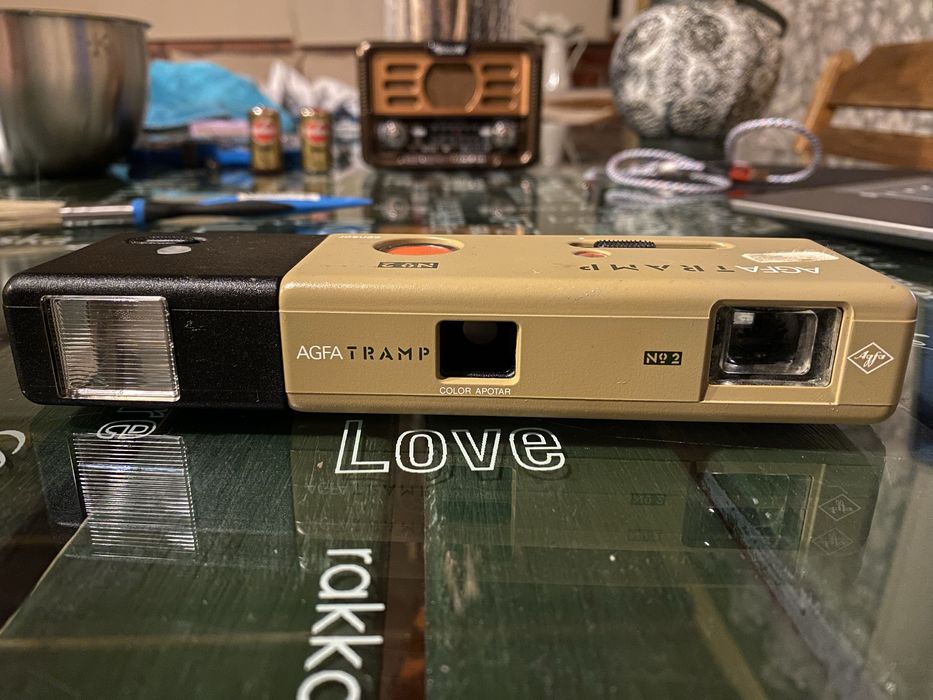 Máquina fotográfica Agfa Tramp Nº2, para exposição ou peças