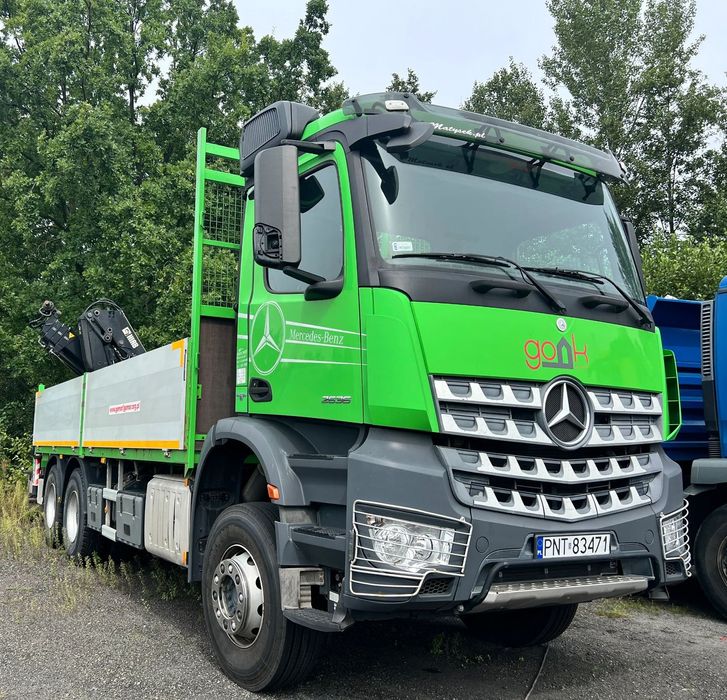 Mercedes-Benz AROCS  Samochód ciężarowy MERCEDES-BENZ AROCS 2014 HDS żuraw