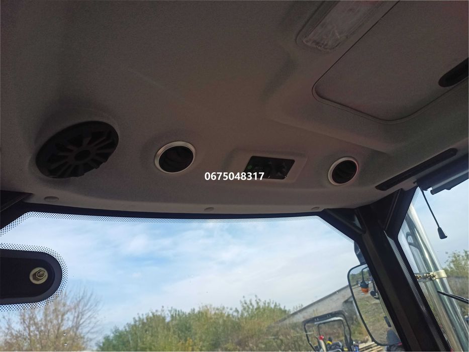 Мінітрактор Скаут TE-504C A/C (з кондиціонером)(оновлений)(червоний)