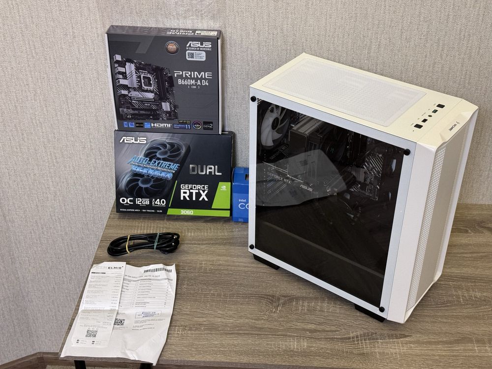 Ігровий ПК Intel Core i5-12400F/GeForce RTX3060 LHR 12GB/SSD 512/