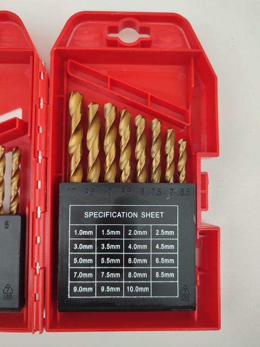 Набор сверл по металлу  19 шт INTERTOOL SD-0019