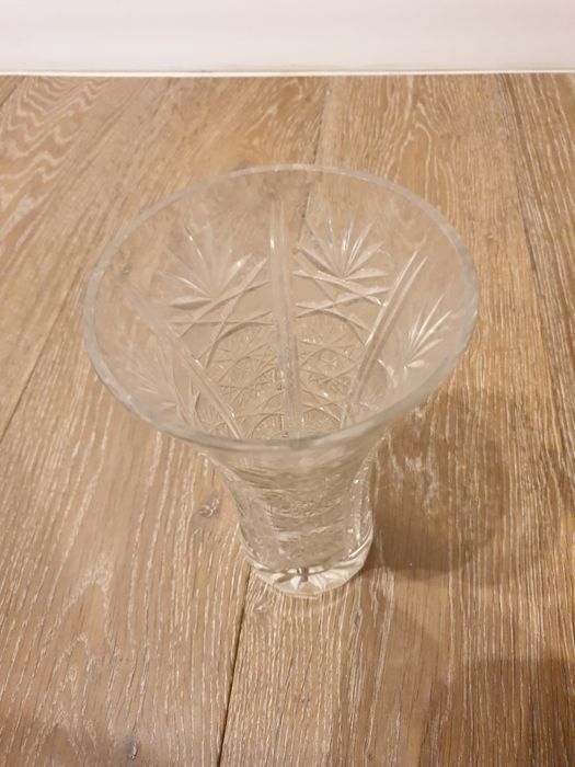 Wazon kryształowy PRL