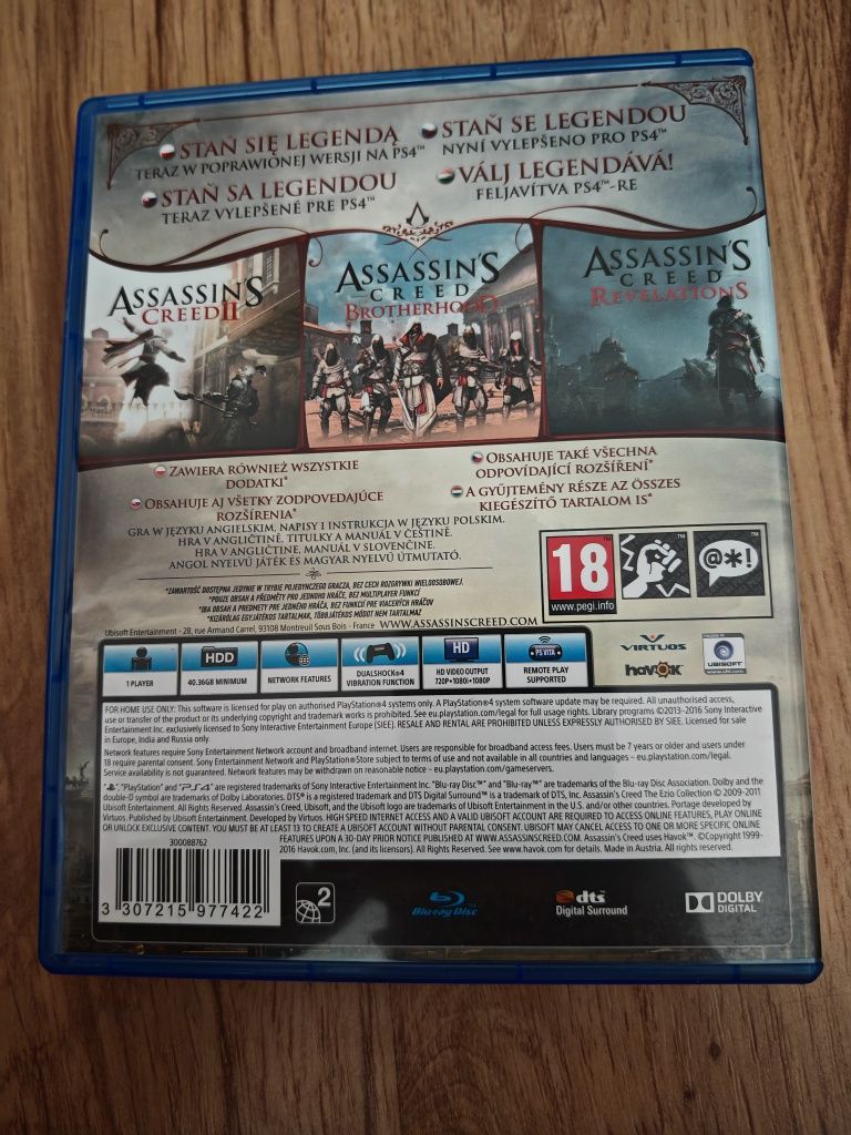 Assassin creed the ezio collection ps4 PlayStation 4 5
