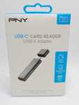 Czytnik kart USB PNY Technologies USB C SD micro SD USB 3.1 kompaktowy