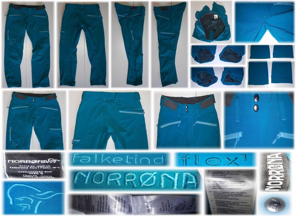 NORRONA FalketindFLEX1 Pant'sW's Dam Spodnie Trekking P60/80 170-5 S-M