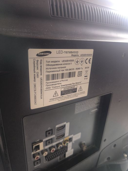 Телевізор Samsung Ue32EH5300 по запчастинах