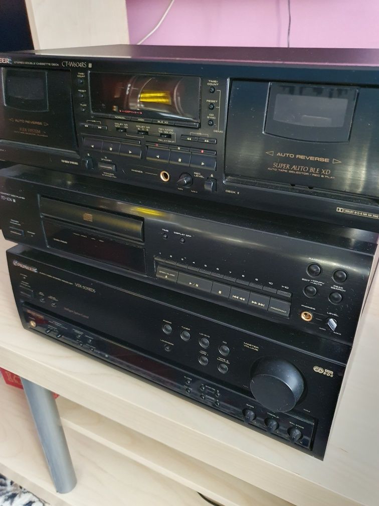Wieża segmentowa zestaw audio stereo Pioneer
