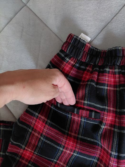 2 Calças xadrez Tam. XS