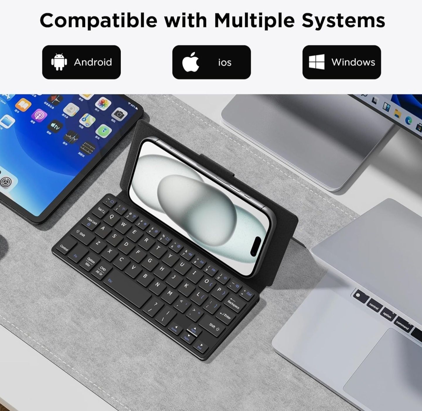 CACOE – Składaną Klawiaturę Bluetooth do telefonu