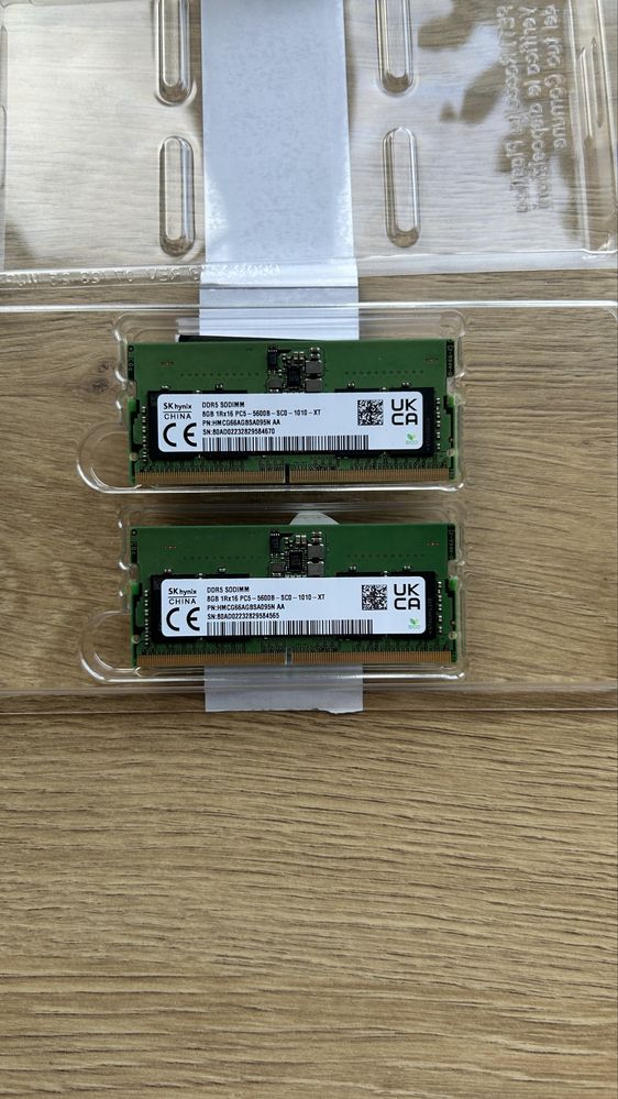 Оперативна памʼять DDR5 5600 Impact (2х 8гб)