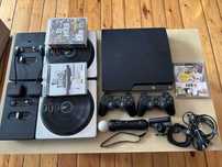 Play Station 3 CECH-2004B 250GB 2x Pad 2x DjHero PSMove CFW Cobra 8.20