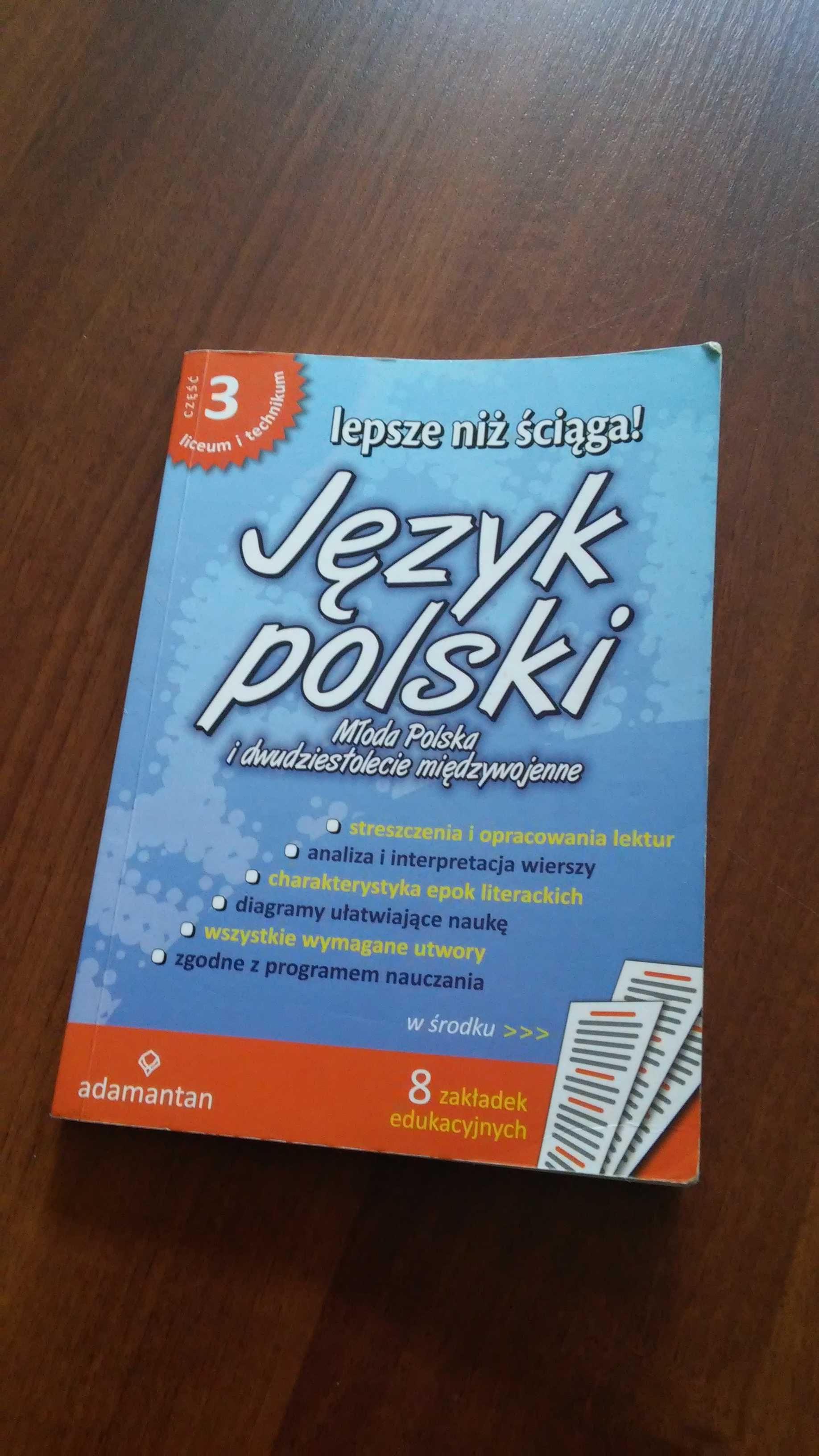 Język polski, opracowanie, ściąga Młoda polska, XX-lecie międzywojenne
