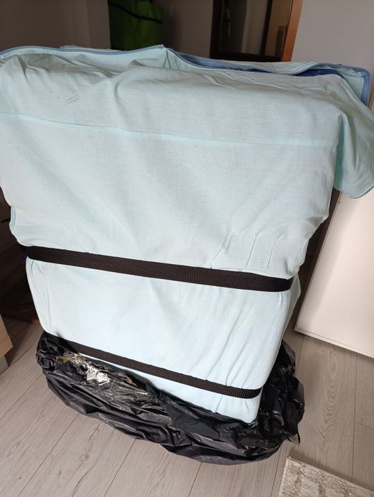 Materac rozkładany kostka