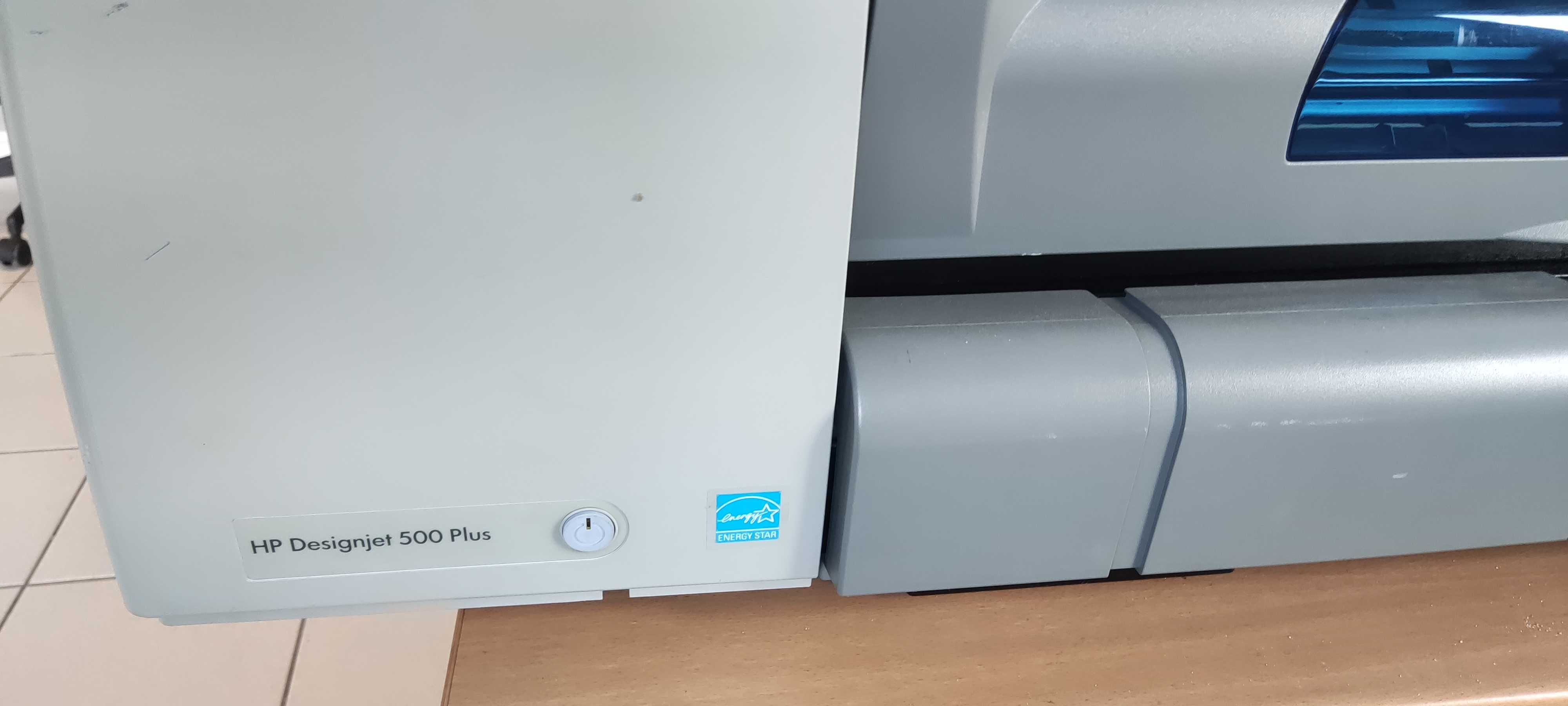 Ploter HP Designjet 500 Plus (Para peças)
